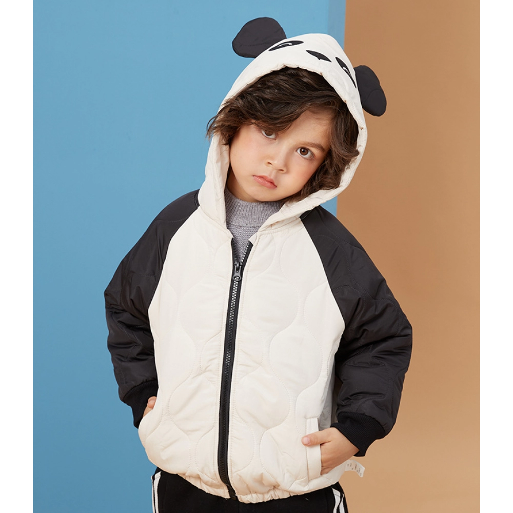 Children's winter coat boys' winter cotton coat thickened boys' cotton coat warm children's baby cotton-padded jacket winter new style